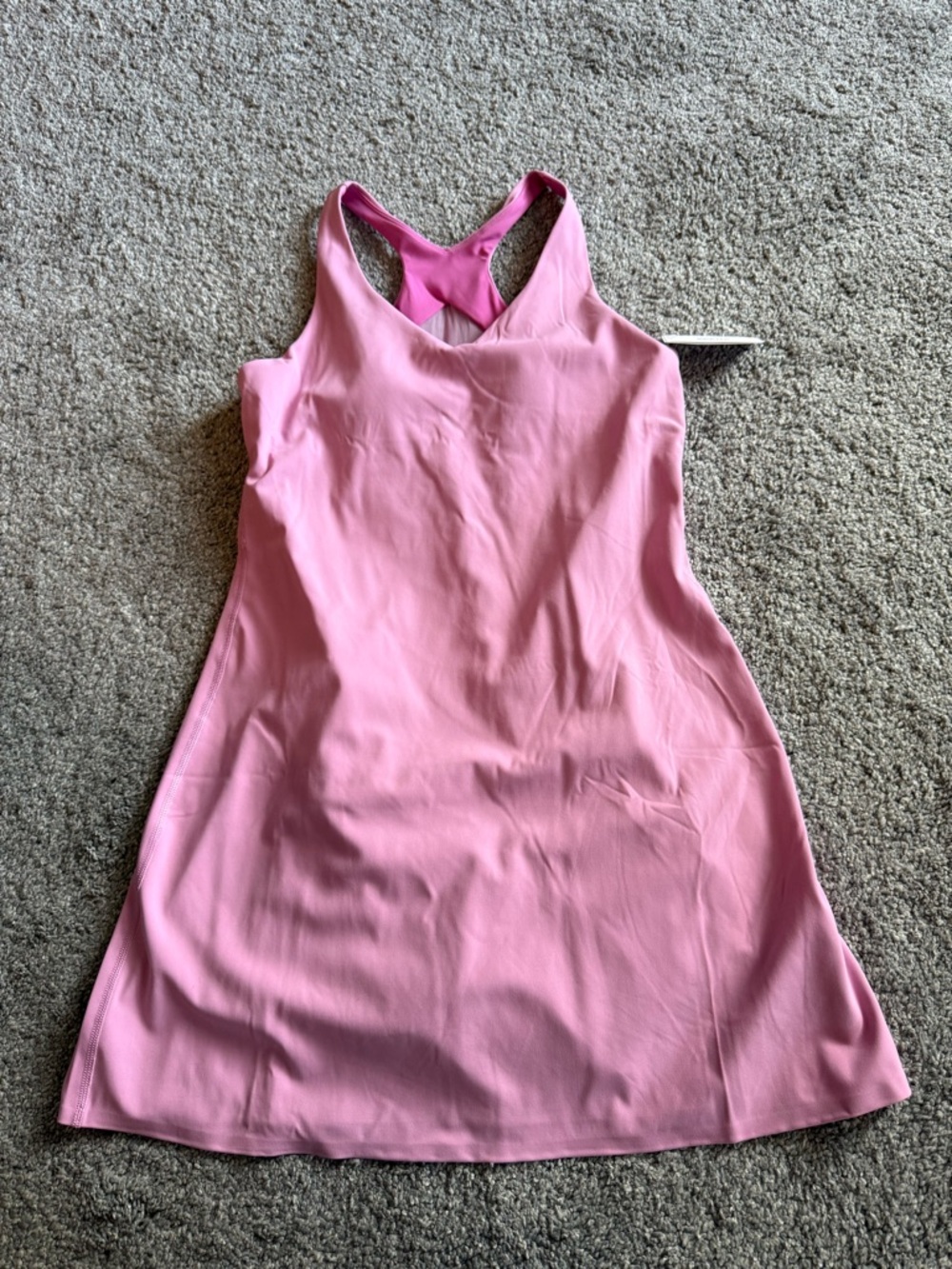 SPANX Pink Racerback Mini Dress
